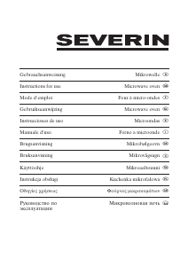 Εγχειρίδιο Severin MW 9628 Φούρνος μικροκυμάτων