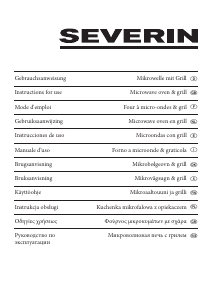 Bruksanvisning Severin MW 9678 Mikrovågsugn