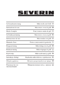 Manuale Severin MW 7847 Microonde