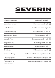 Käyttöohje Severin MW 7839 Mikroaaltouuni