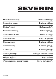 Bruksanvisning Severin PG 1490 Utegrill