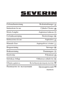 Bedienungsanleitung Severin BR 7961 Staubsauger