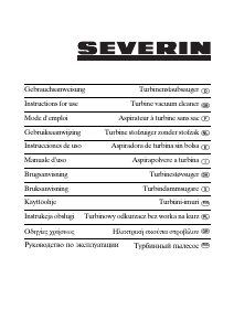 Руководство Severin BR 7946 Пылесос