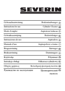 Instrukcja Severin BR 7933 Odkurzacz