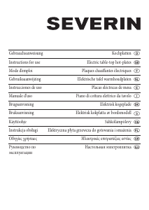 Mode d’emploi Severin KP 1011 Table de cuisson