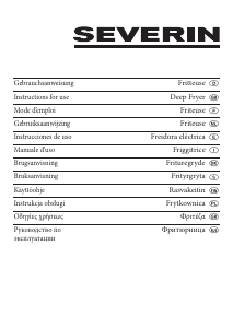 Brugsanvisning Severin FR 2439 Frituregryde