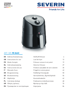 Manuale Severin FR 2460 Friggitrice