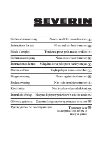 Instrukcja Severin HS 7741 Trymer do nos