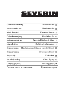 Manual Severin HM 3833 Hand Mixer
