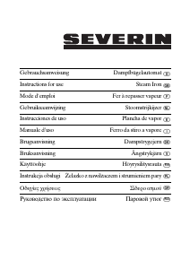 Manual de uso Severin BA 3264 Plancha