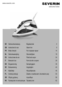 Bruksanvisning Severin BA 3220 Strykjärn