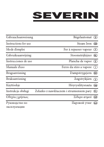 Mode d’emploi Severin BA 3237 Fer à repasser