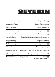 Käyttöohje Severin BA 3299 Silitysrauta