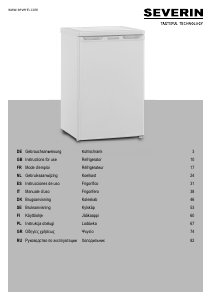 Manual de uso Severin KS 9836 Refrigerador