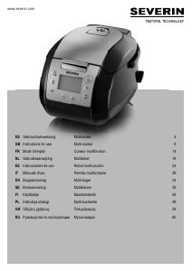 Käyttöohje Severin MC 2448 Monitoimikeitin