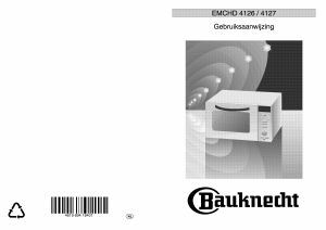 Handleiding Bauknecht EMCHD 4127 WH Magnetron