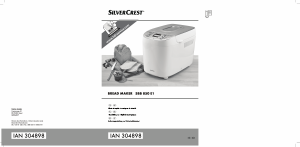 Használati útmutató SilverCrest SBB 850 E1 Kenyérsütő