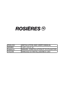 Handleiding Rosières RHC 638/1 GR Afzuigkap