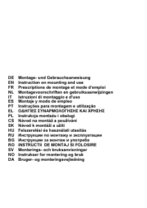 Manuale Rosières RHC 650 IN Cappa da cucina