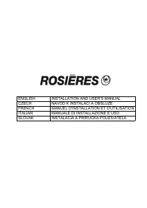 Handleiding Rosières RDTI 6500/1 IN Afzuigkap