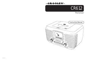 Manual Crosley CR612 Corsair Radio