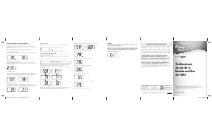 Manual de uso Conair WW707 Weight Watchers Báscula