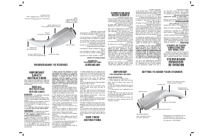 Manual de uso Conair GS15RN ExtremeSteam Limpiador de vapor