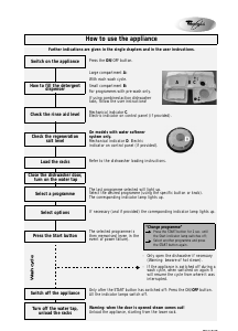 Manual Whirlpool ADP 4502/5/S Dishwasher