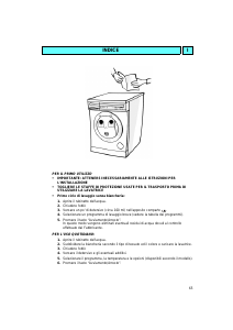 Manuale Whirlpool Expert 1000 Lavatrice