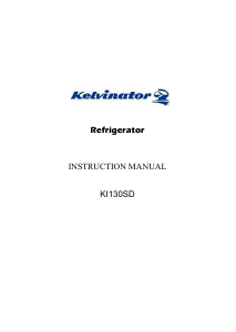 Handleiding Kelvinator KI130SD Koelkast