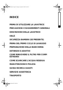 Manuale Whirlpool AWO 5831 Lavatrice