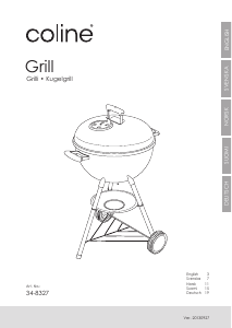 Bruksanvisning Coline 34-8327 Grill