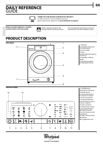 Manual Whirlpool FSCR 12442 Washing Machine