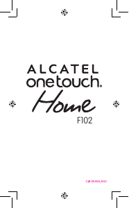 Manual Alcatel F102 One Touch Home Wireless Phone