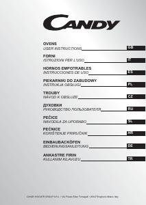 Manuale Candy FXH825VX Forno
