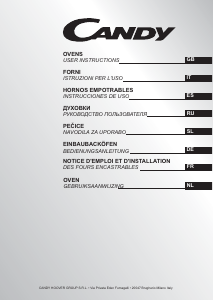 Manuale Candy FXP 695/1 X Forno