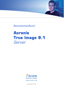 Bedienungsanleitung Acronis True Image 9.1 Server
