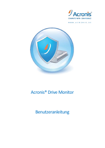 Bedienungsanleitung Acronis Drive Monitor