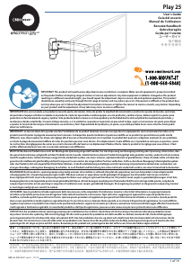 Manual OmniMount PLAY25 Wall Mount