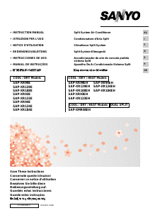 Bedienungsanleitung Sanyo SAP-XR99E Klimagerät