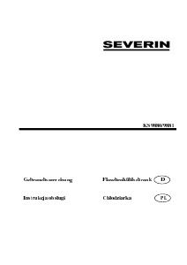 Instrukcja Severin KS 9881 Chłodziarka do wina