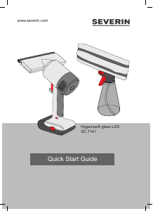 Manuale Severin SC 7141 Pulitore a vapore