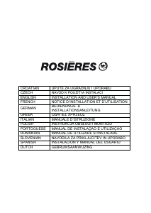 Priročnik Rosières RBS 93680/2 IN Kuhinjska napa