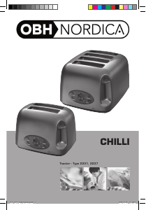 Handleiding OBH Nordica 2231 Chilli Broodrooster