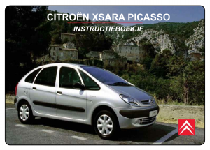 Handleiding Citroën Xsara Picasso (2000)