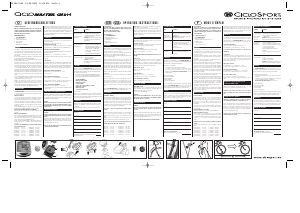 Manual de uso CicloSport CicloMaster CM 206 Ciclocomputador