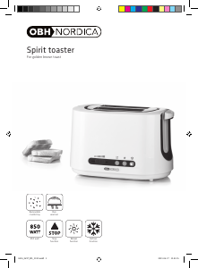 Manual OBH Nordica 2694 Spirit Toaster