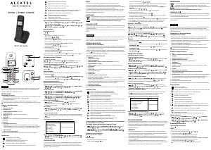 Handleiding Alcatel E130 Voice Draadloze telefoon