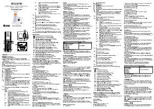 Handleiding Alcatel F530 Voice Duo Draadloze telefoon