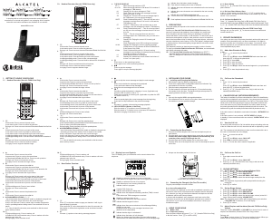 Manual Alcatel Versatis F250 Voice Wireless Phone